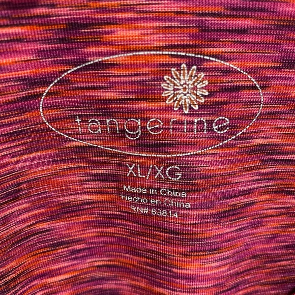 Tangerine Athletic Hoodie w/ Thumb Holes size XL - Picture 7 of 8